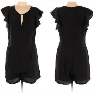 Black tank top romper
